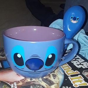 Disney 'Lilo and Stitch' Stitch 24oz Mug W/ Spoon